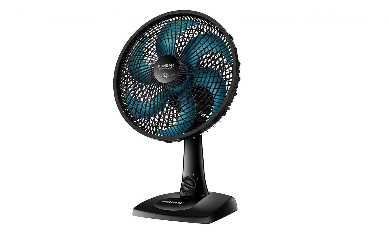 Ventilador e ar condicionado